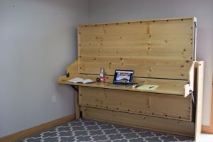 hidden bed of Oregon, desk mode