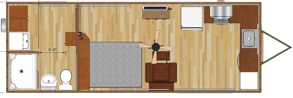 floor plan for aging in place home