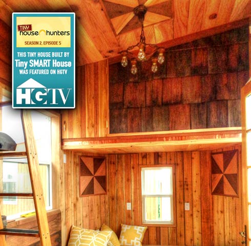 Redwood Steampunk Tiny House on HGTV
